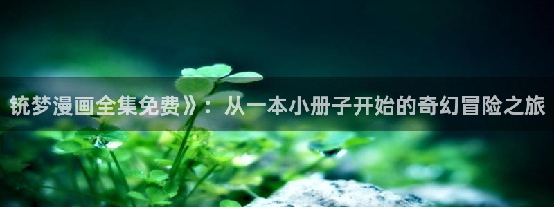 汗汗漫画画：铳梦漫画全集免费》：从一本小册子开始的奇幻冒险之旅