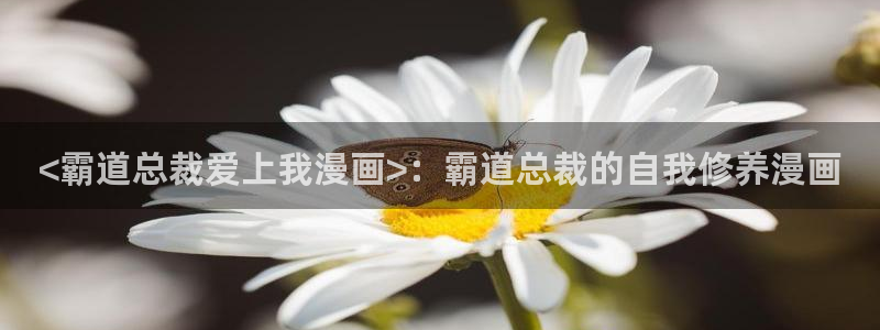 汗汗漫画在：<霸道总裁爱上我漫画>：霸道总裁的自我修养漫画